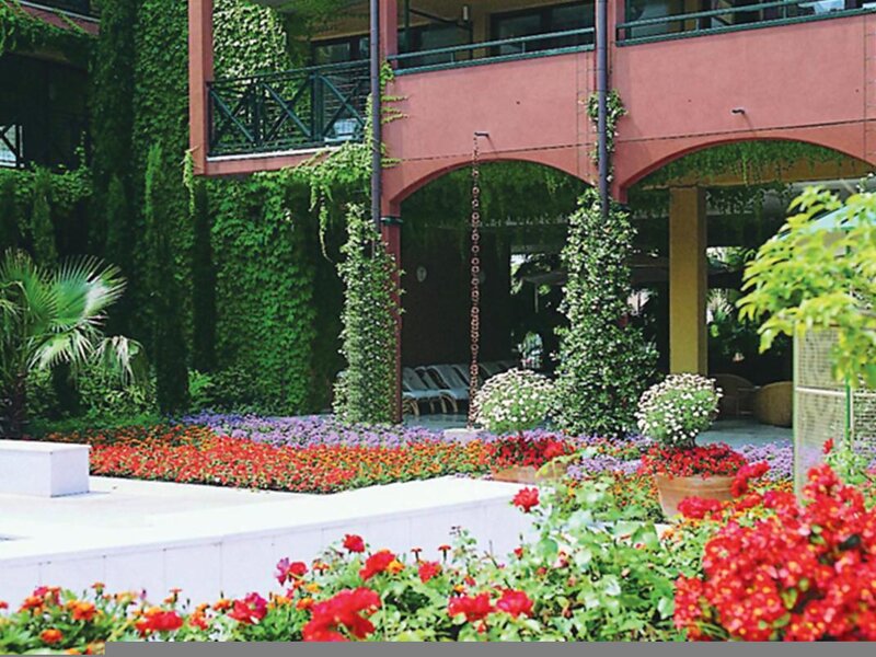 Dieses familienfreundliche Hotel liegt zentral in Bardolino in ruhiger Umgebung. Parc Hotel Gritti